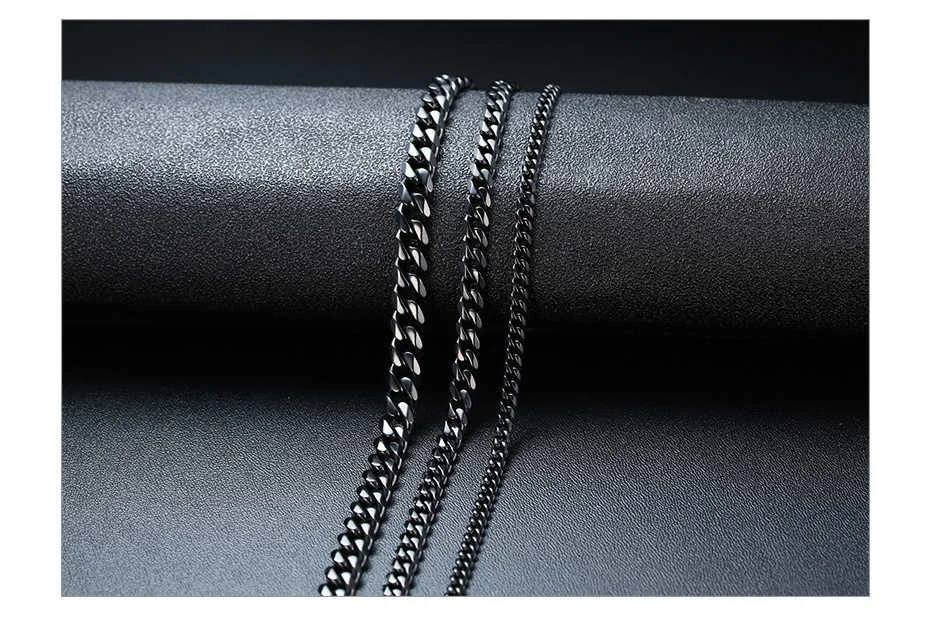 Collar De Cadena Cubana Unisex - Estilo Y Elegancia En Un Solo Accesorio