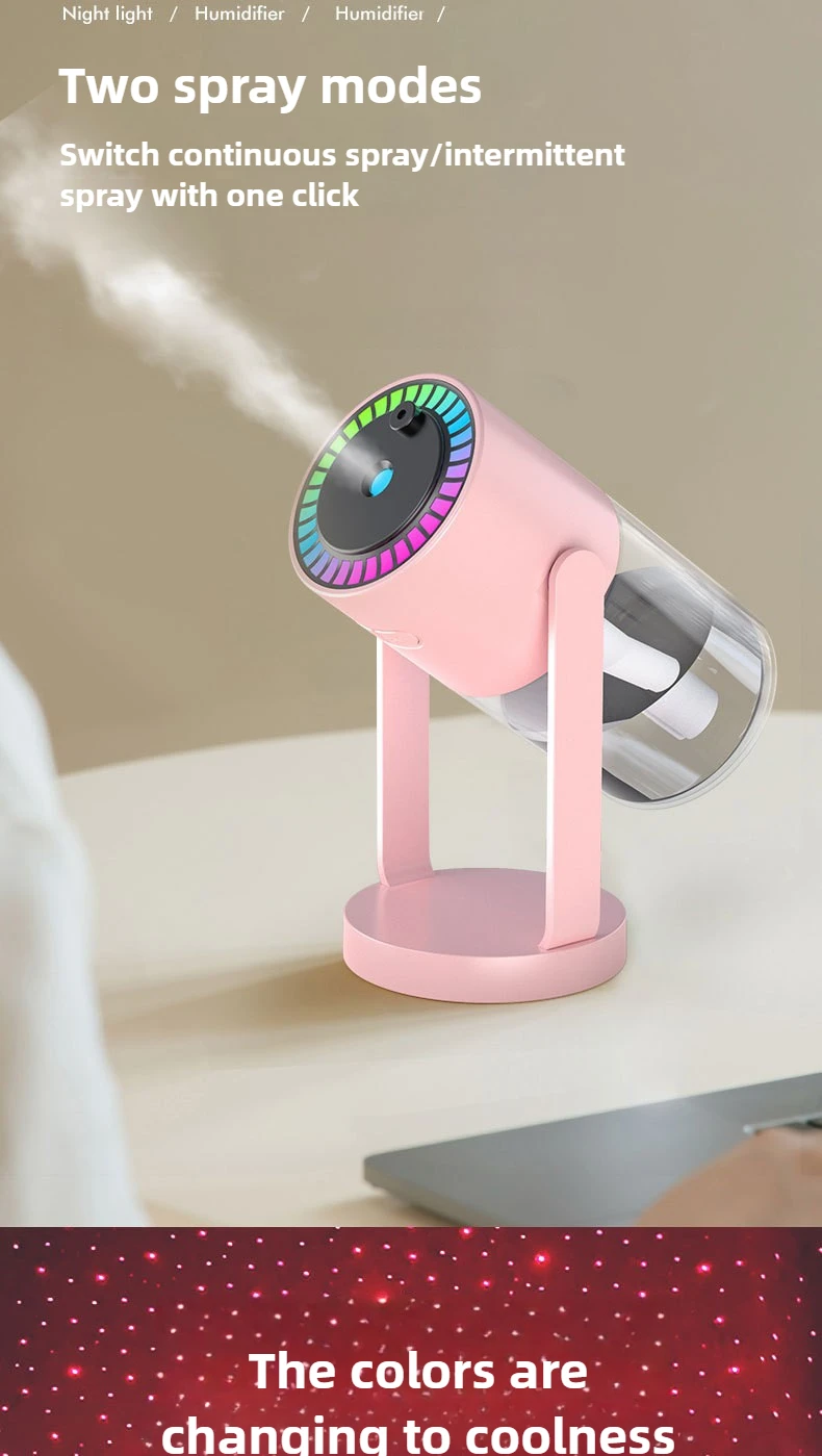 Humidificador De Proyección De Cielo Estrellado: Relajación Y Creatividad