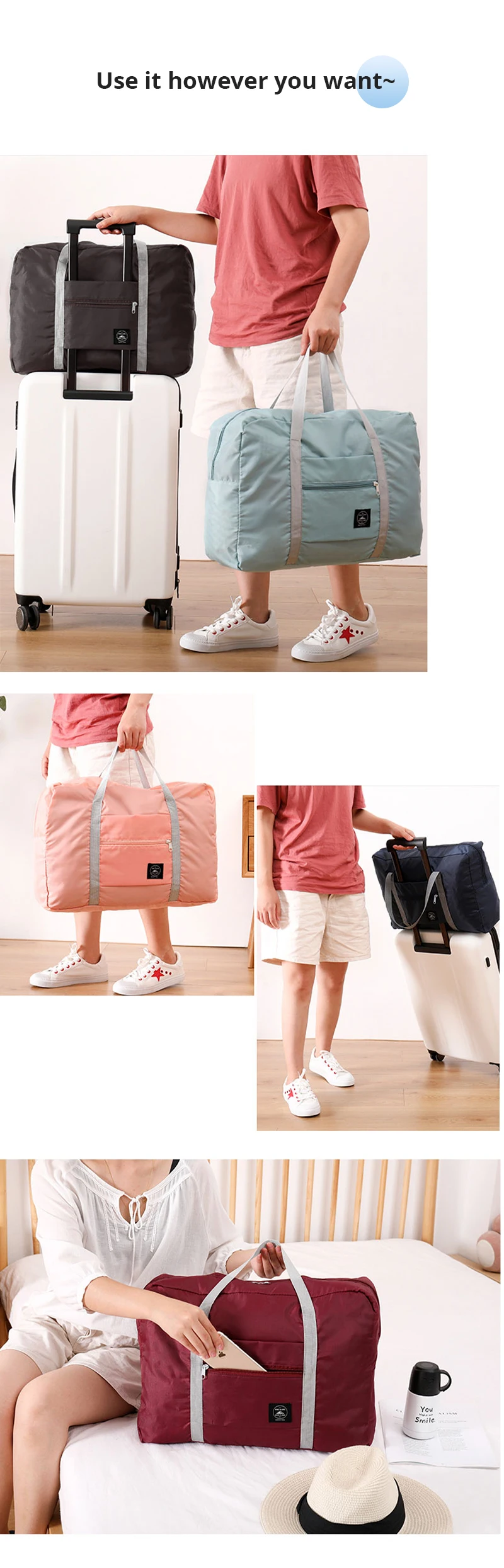 Bolsa De Viaje Plegable: La Solución Compacta Para Tus Aventuras