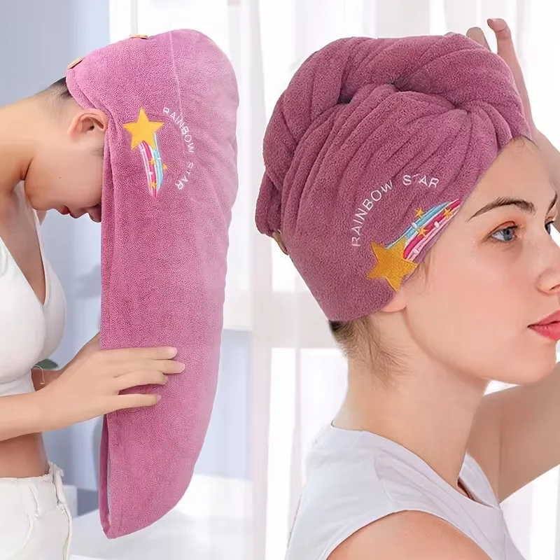Gorro De Secado Rápido Para Mujer Y Niña: ¡Adiós Al Cabello Mojado En Minutos!