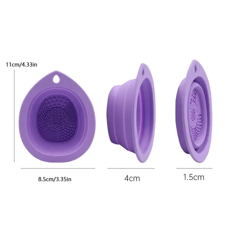Esponja De Silicona Para Limpieza De Brochas De Maquillaje: ¡Mantén Tus Herramientas Impecables! Esponja De Silicona Para Limpieza De Brochas De Maquillaje: ¡Mantén Tus Herramientas Impecables!
