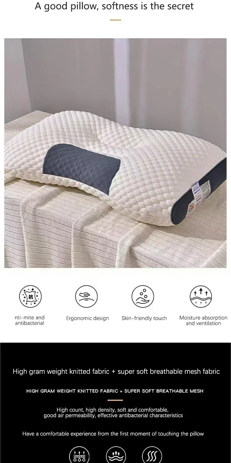 Almohada Para Proteger La Vértebra Cervical Para Ayudar A Dormir