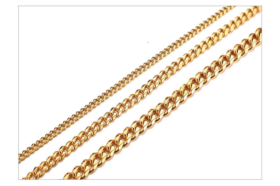 Collar De Cadena Cubana Unisex - Estilo Y Elegancia En Un Solo Accesorio