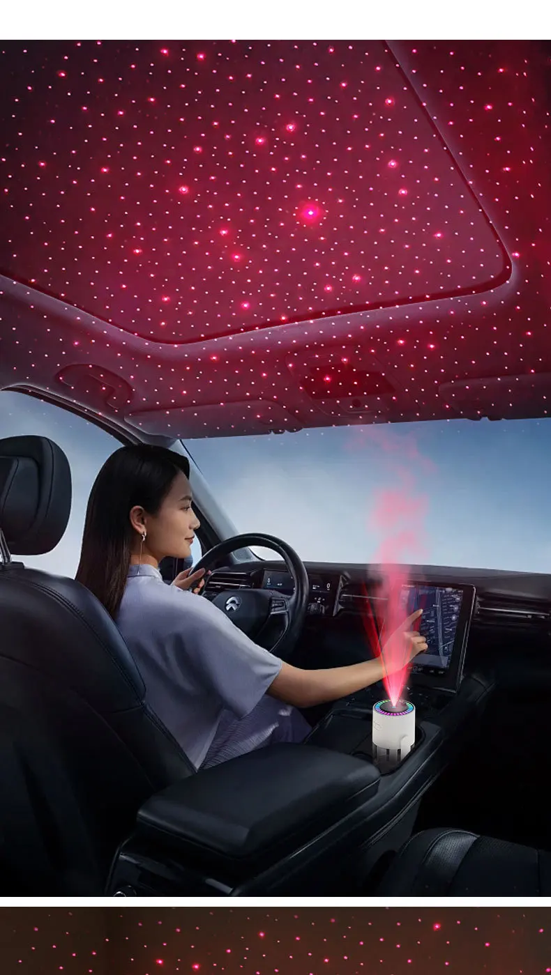 Humidificador De Proyección De Cielo Estrellado: Relajación Y Creatividad
