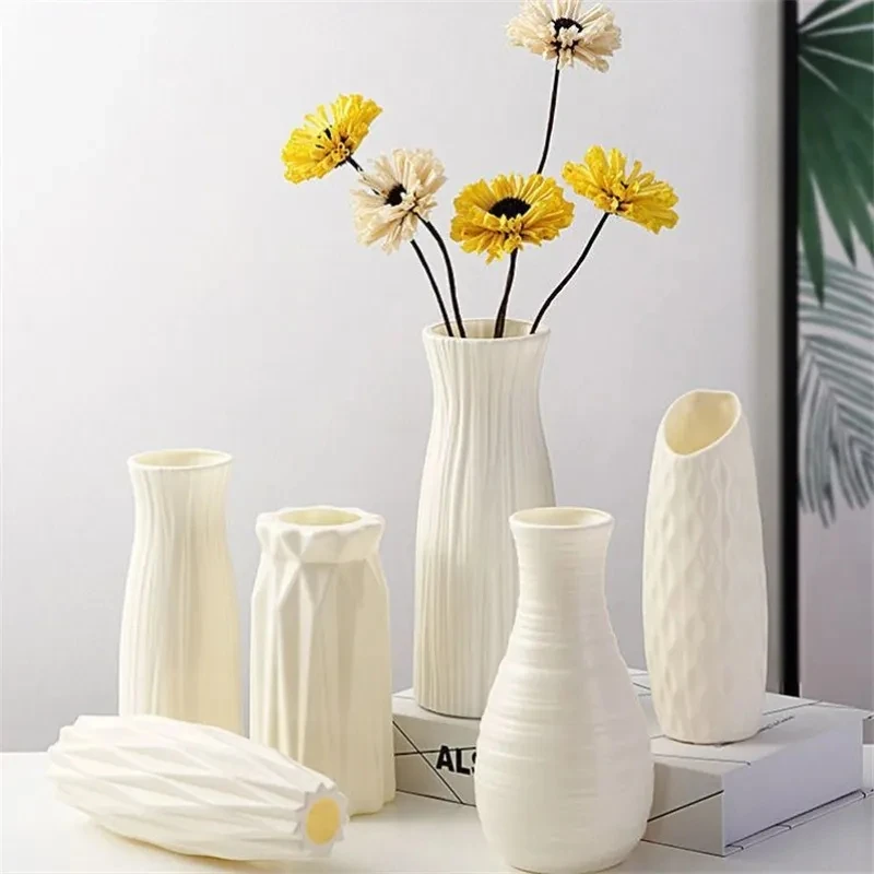 Florero De Plástico Decorativo: El Toque Perfecto Para Tu Hogar