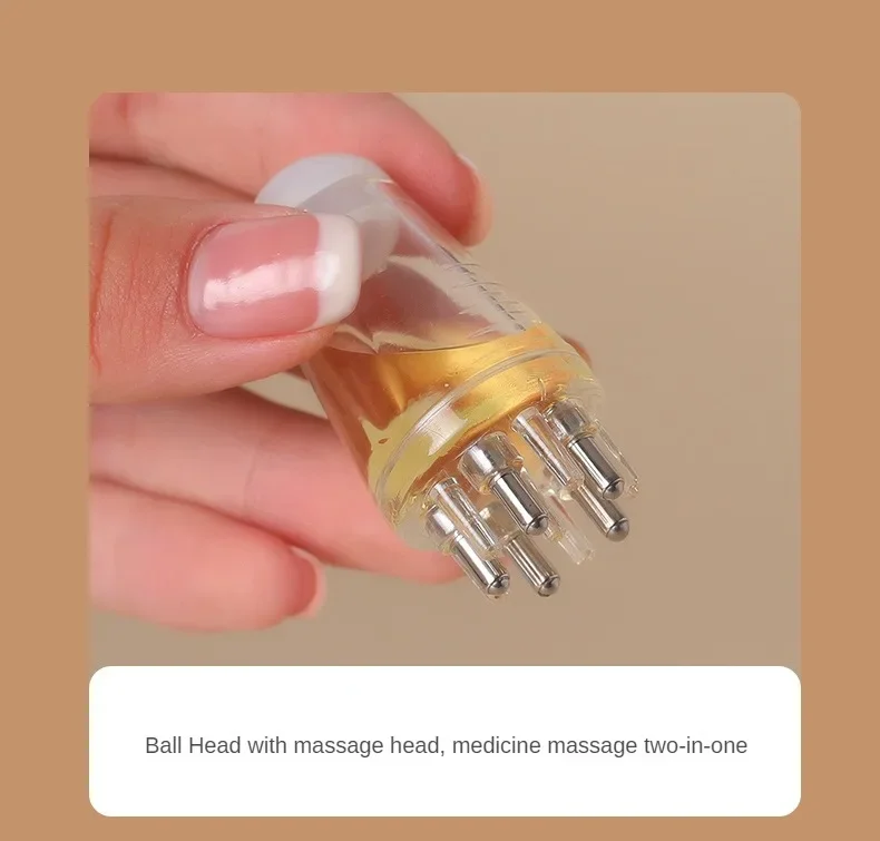 Aplicador De Cuero Cabelludo: Peine Líquido Para Un Cabello Saludable