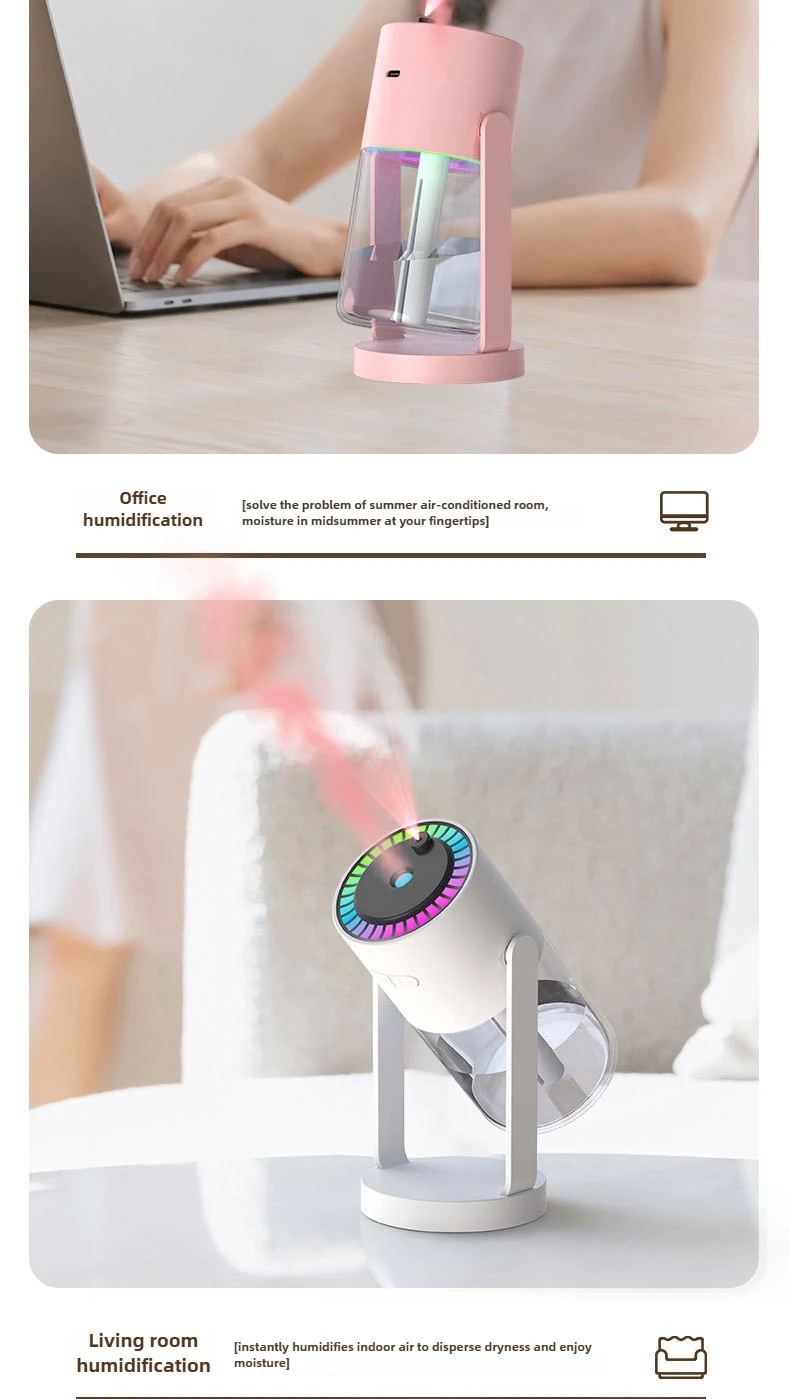 Humidificador De Proyección De Cielo Estrellado: Relajación Y Creatividad