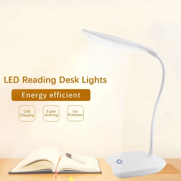 Imagen Del Producto Lámpara Led De Escritorio: Iluminación Eficiente Y Moderna | Compra Online En Tiendafiable