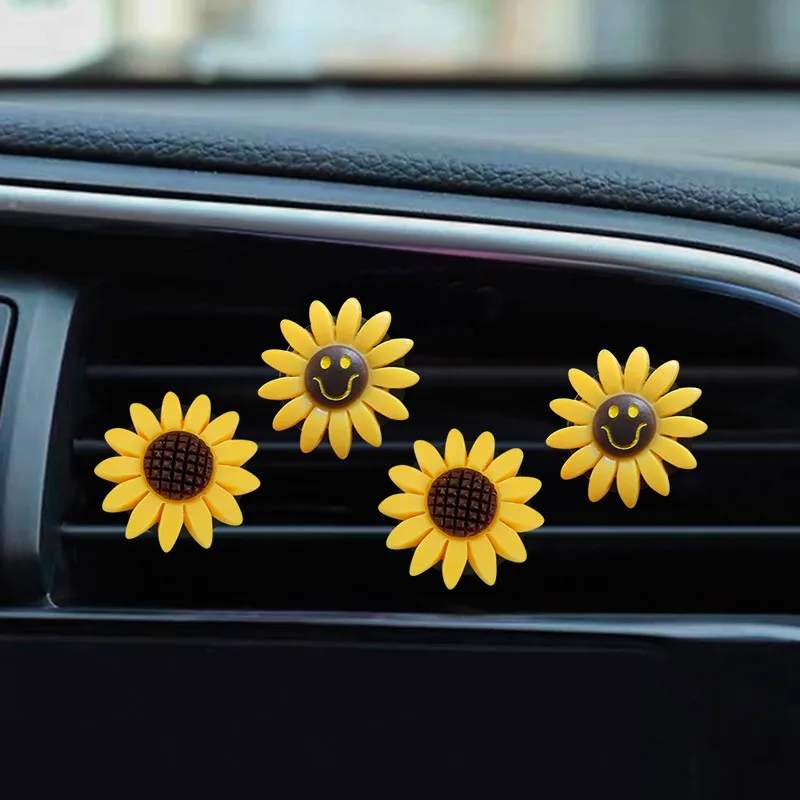 Moda De Coche Multiflora Girasol Salida De Aire Moda De Coche Multiflora Girasol Salida De Aire
