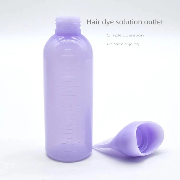Botella Aplicadora De Aceite Para El Cabello De 3 Colores