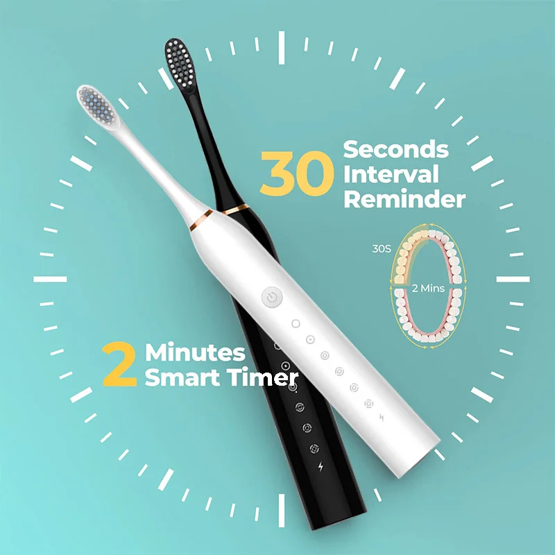 Nuevo Cepillo De Dientes Eléctrico Limpieza Profunda Nuevo Cepillo De Dientes Eléctrico Limpieza Profunda