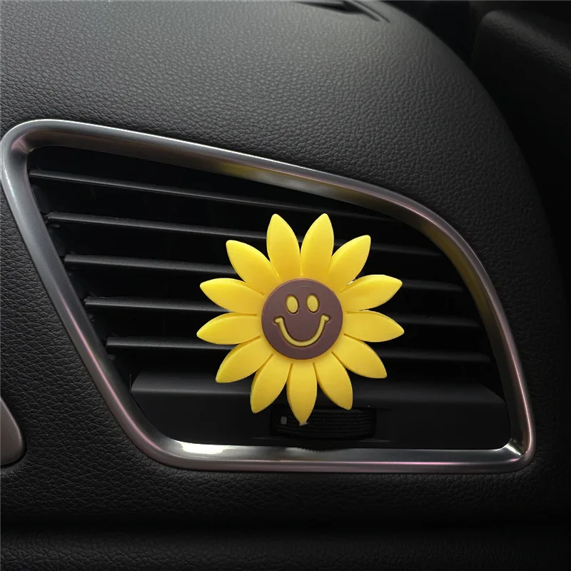 Moda De Coche Multiflora Girasol Salida De Aire Moda De Coche Multiflora Girasol Salida De Aire