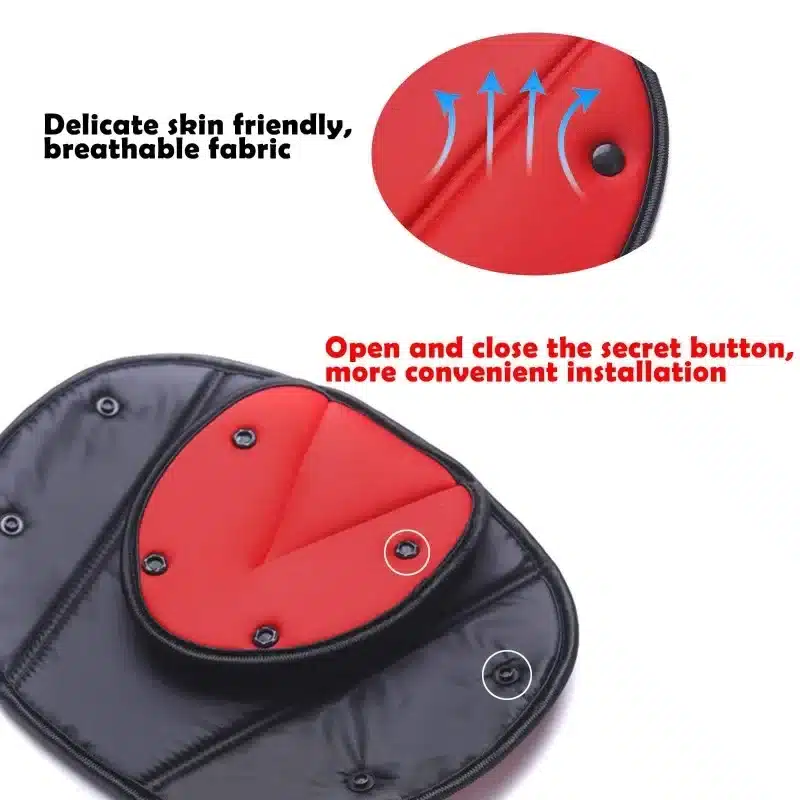 Funda Universal Para Cinturón De Seguridad De Coche