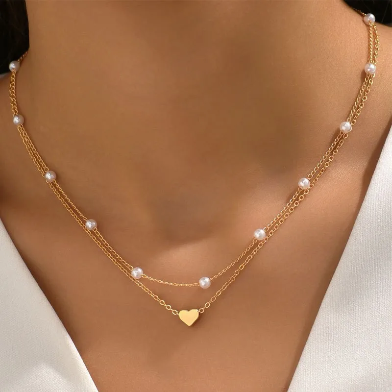 Collar De Perlas Para Mujer: Elegancia Y Estilo En Un Conjunto Ftcy