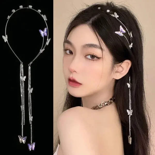 Diadema Kpop De Moda Coreana Con Diamantes De Imitación