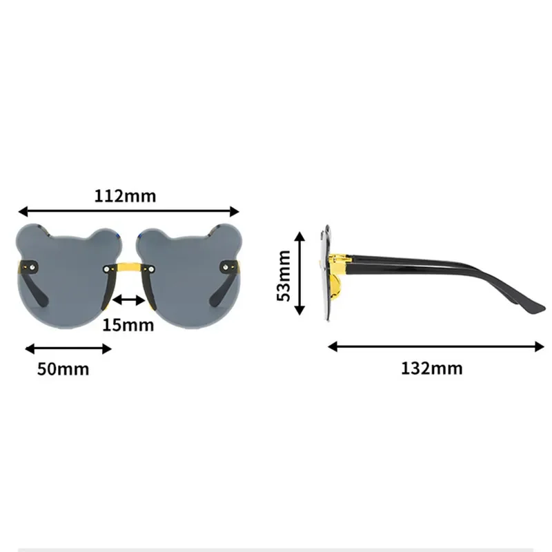 Gafas De Sol Con Forma De Oso Para Niños Y Niñas