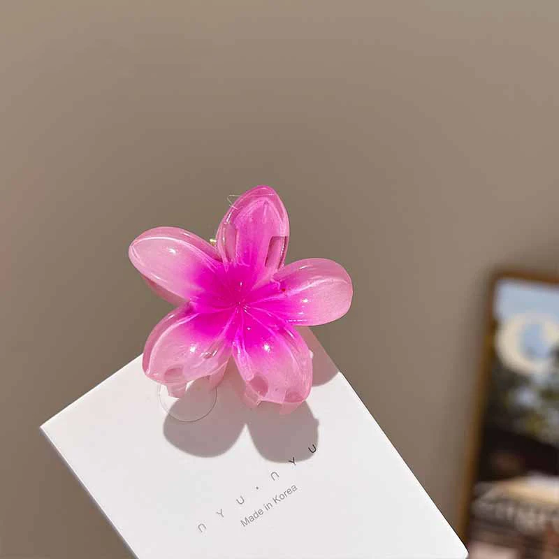 Pinzas De Cabello Con Gradiente Hawaiano Para Mujer: Estilo Tropical Para Tu Peinado