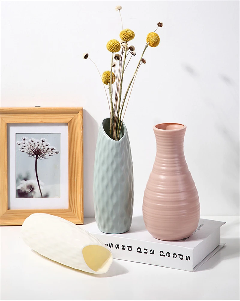 Florero De Plástico Decorativo: El Toque Perfecto Para Tu Hogar