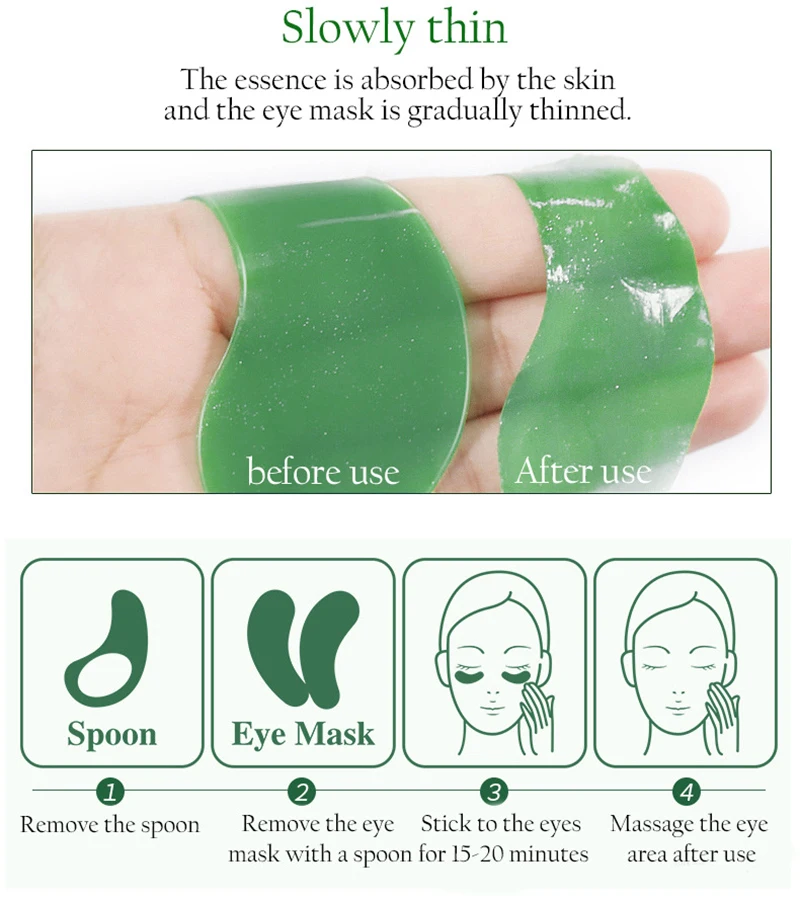 Parches Para Los Ojos Fabuloso Alivio Y Frescura