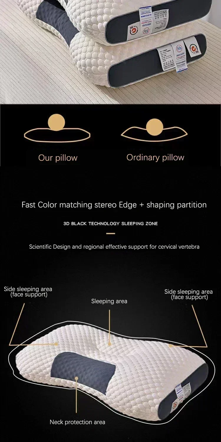 Almohada Para Proteger La Vértebra Cervical Para Ayudar A Dormir