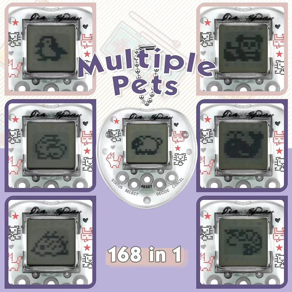 Mini Juego Virtual Clásico Tamagotchi: Juguetes Para Niños