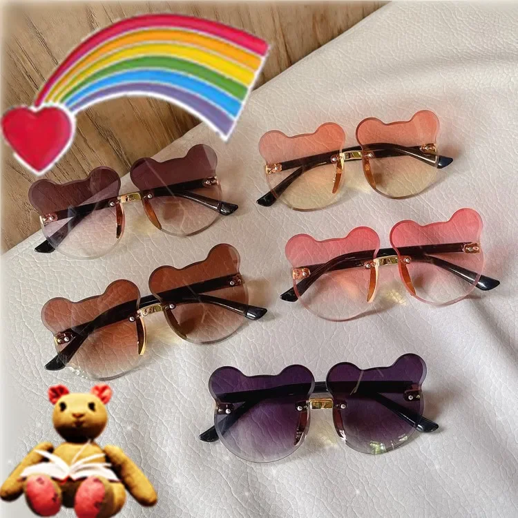 Gafas De Sol Con Forma De Oso Para Niños Y Niñas