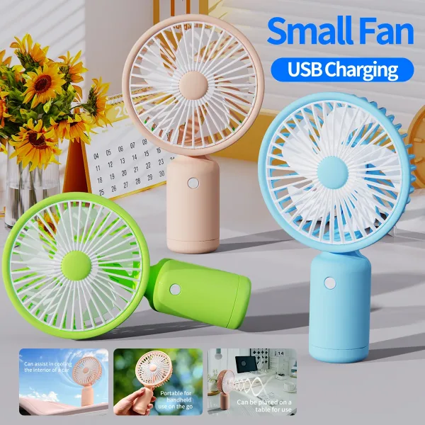 Mini Ventilador Portátil: Refrescante Y Práctico