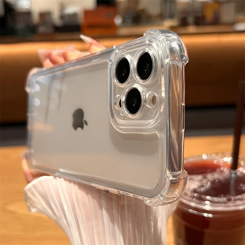 Funda De Teléfono A Prueba De Golpes Para Iphone 11, 12, 13, 14, 15 16 Pro Max Plus
