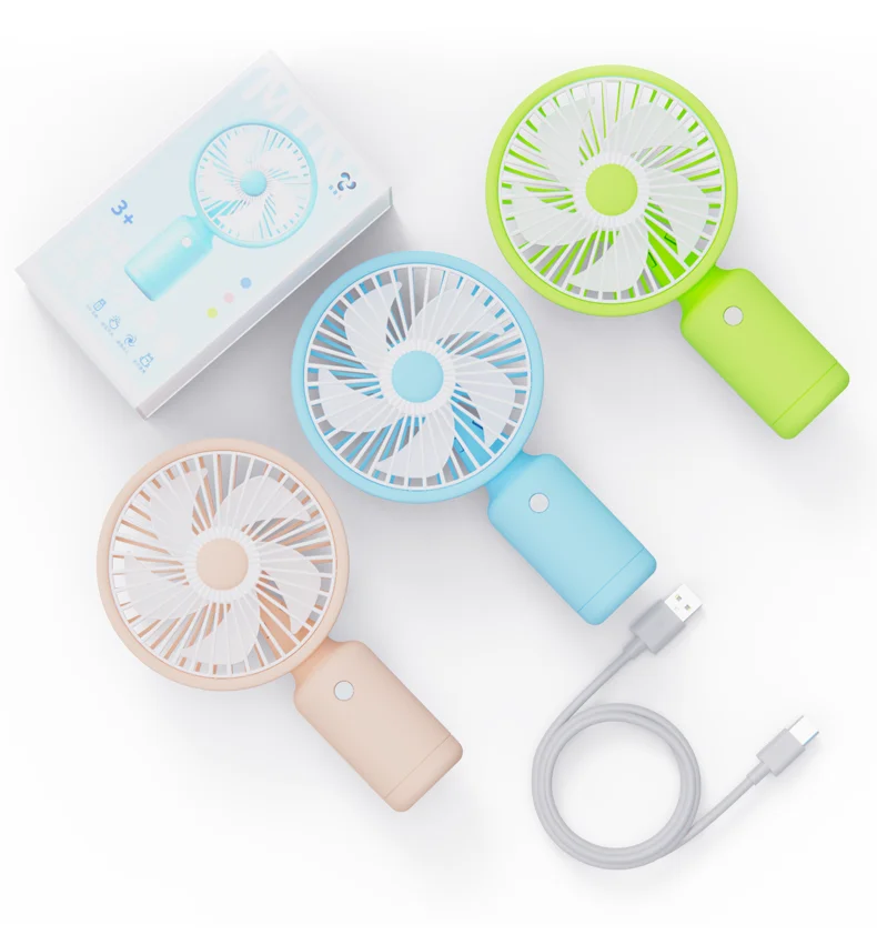 Mini Ventilador Portátil: Refrescante Y Práctico