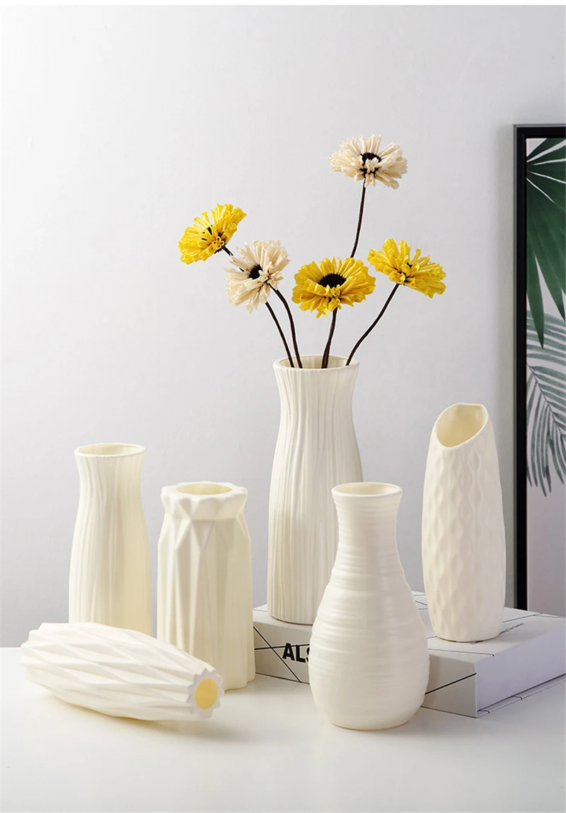 Florero De Plástico Decorativo: El Toque Perfecto Para Tu Hogar