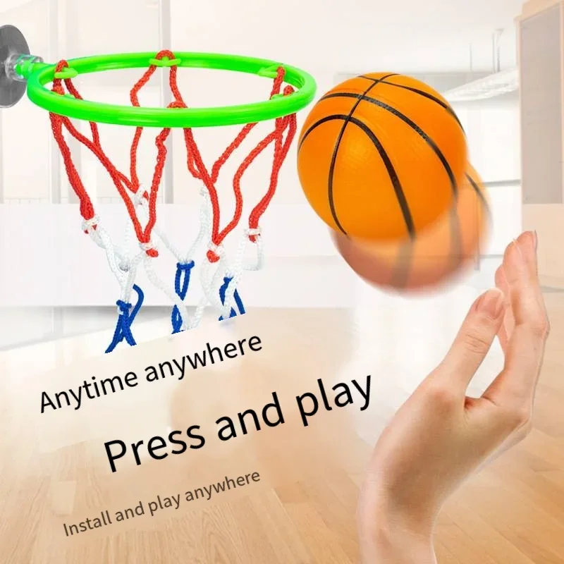 Mini Aro De Baloncesto Divertido Y Portátil