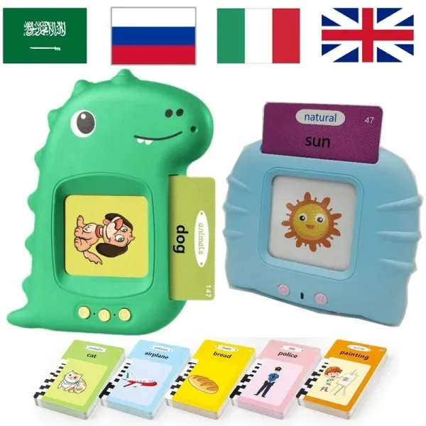 Tarjetas Flash Parlantes Educativas Para Bebés: Estimulación Temprana