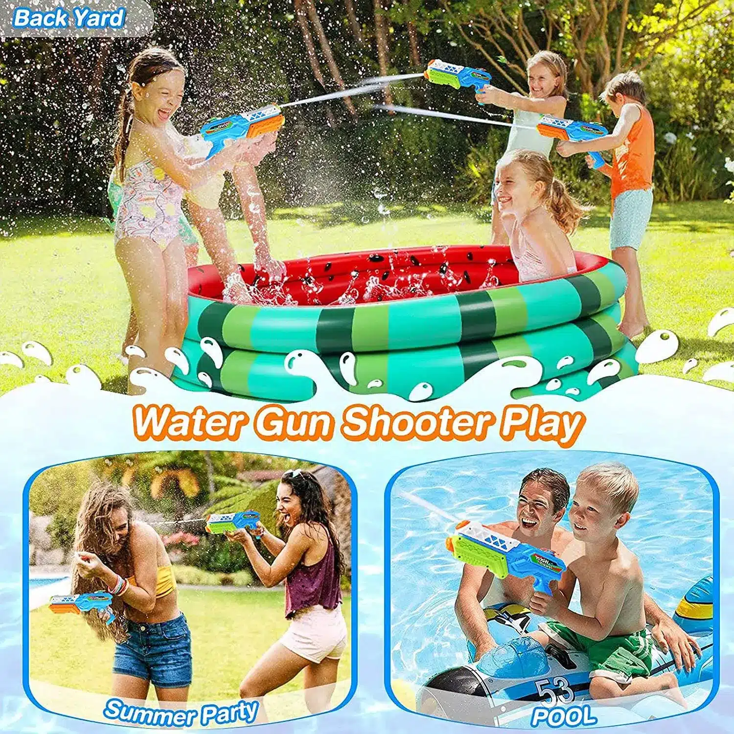 Pistolas De Agua Para Verano
