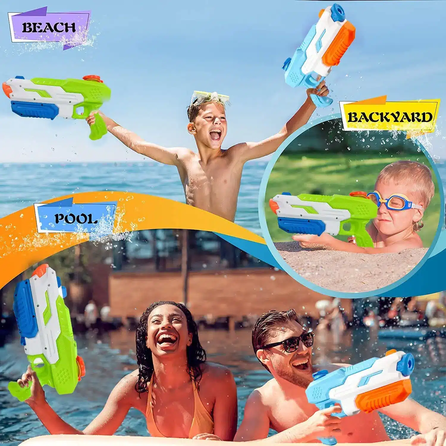 Pistolas De Agua Para Verano