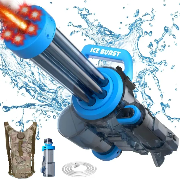 Gatling-Pistola De Agua Eléctrica Para Niños Y Adultos