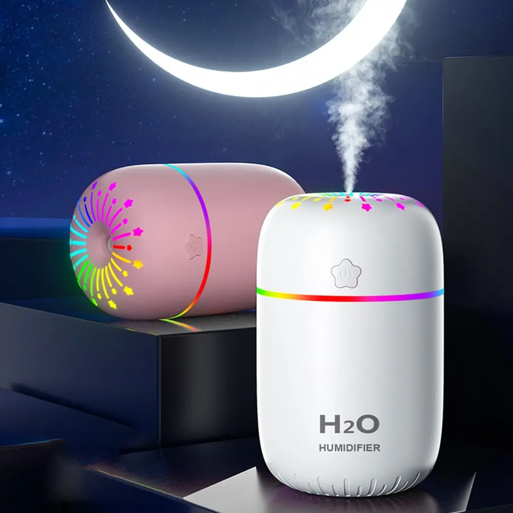 Eficaz Humidificador De Aromaterapia Con Luz Colorida Eficaz Humidificador De Aromaterapia Con Luz Colorida