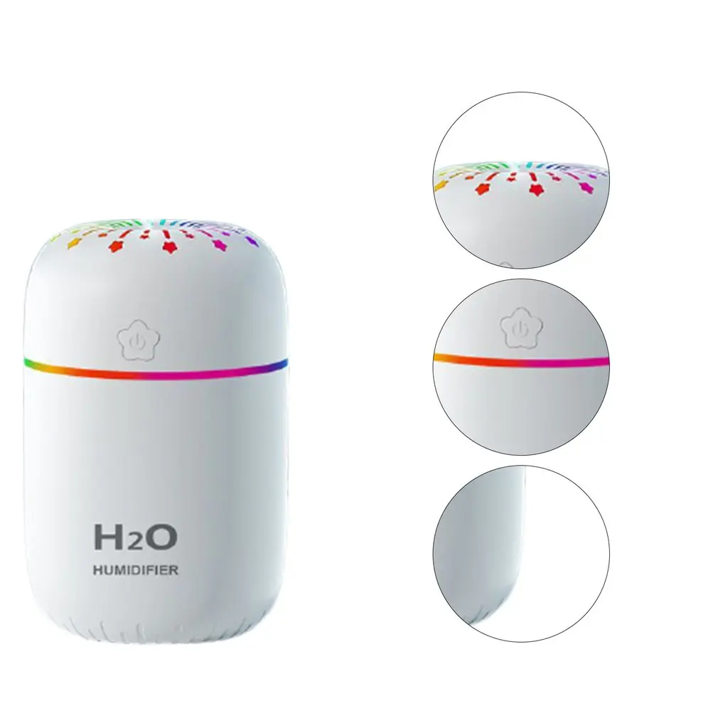 Eficaz Humidificador De Aromaterapia Con Luz Colorida Eficaz Humidificador De Aromaterapia Con Luz Colorida