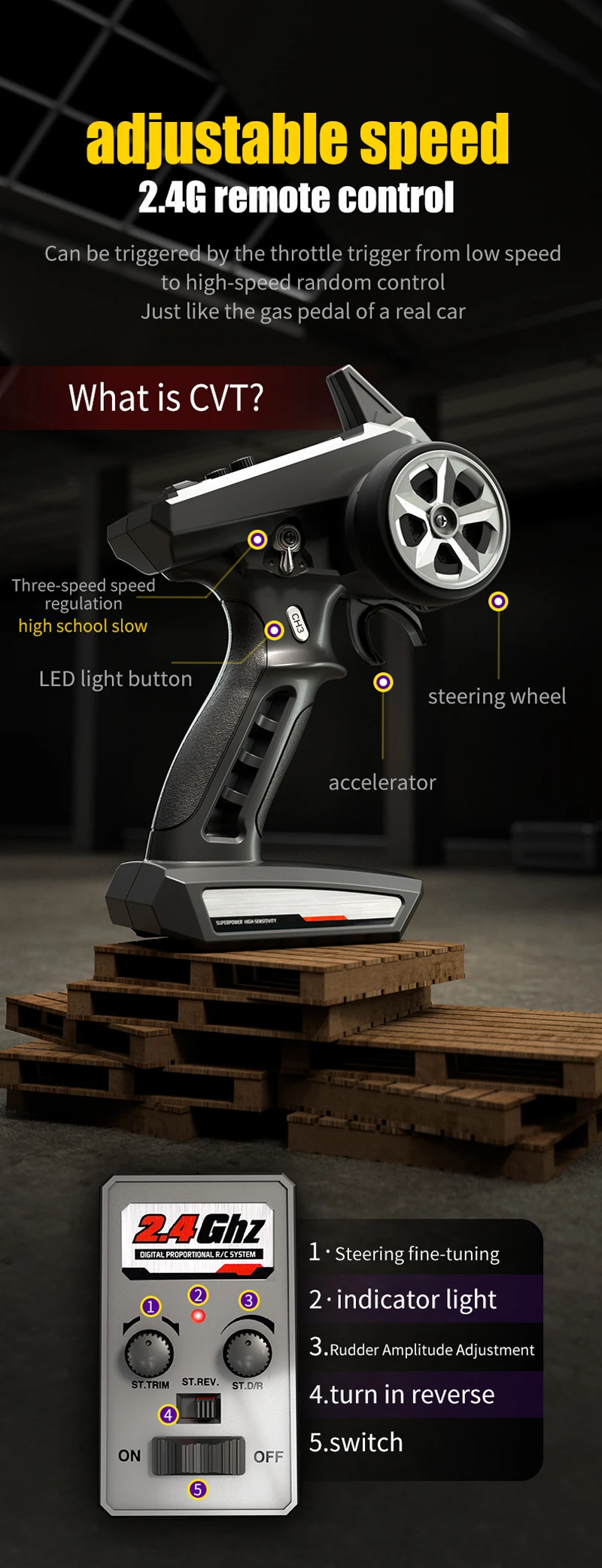 Camioneta Teledirigida Revolucionaria Con Espectaculares Luces Led Camioneta Teledirigida Revolucionaria Con Espectaculares Luces Led