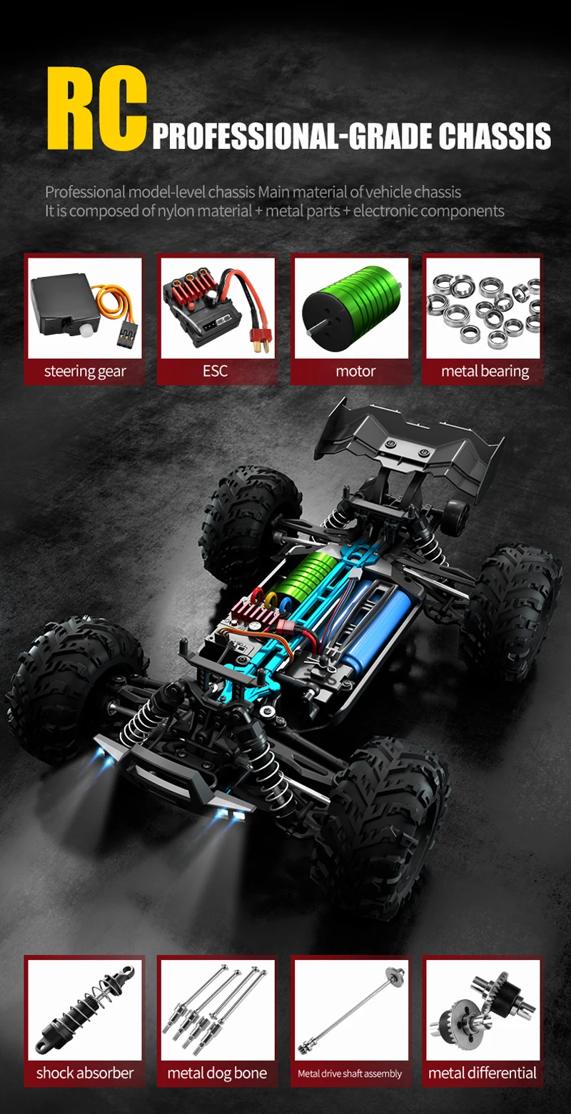 Camioneta Teledirigida Revolucionaria Con Espectaculares Luces Led Camioneta Teledirigida Revolucionaria Con Espectaculares Luces Led