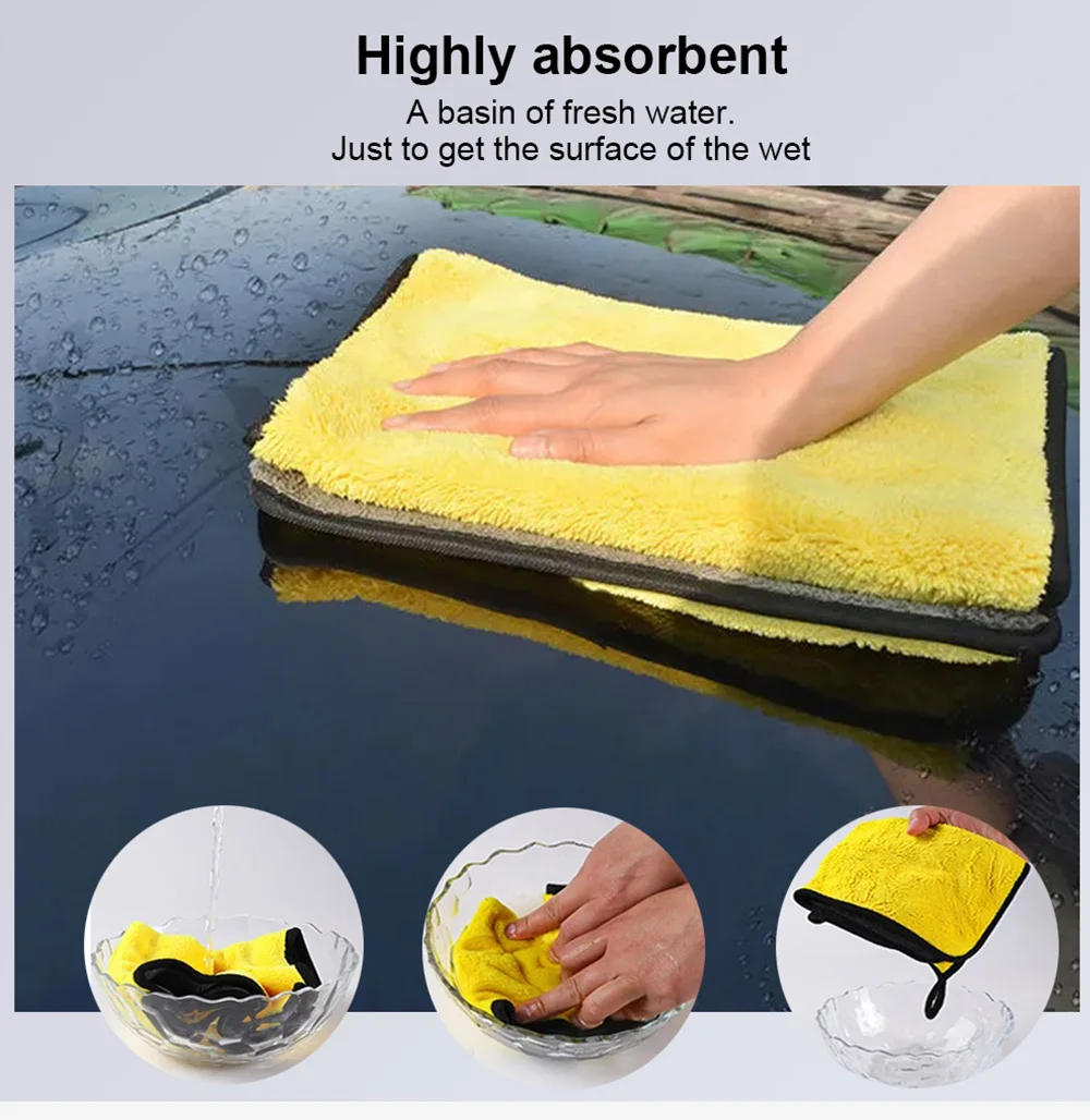 Toalla De Microfibra Súper Absorbente: El Secreto Para Un Coche Impecable Toalla De Microfibra Súper Absorbente: El Secreto Para Un Coche Impecable