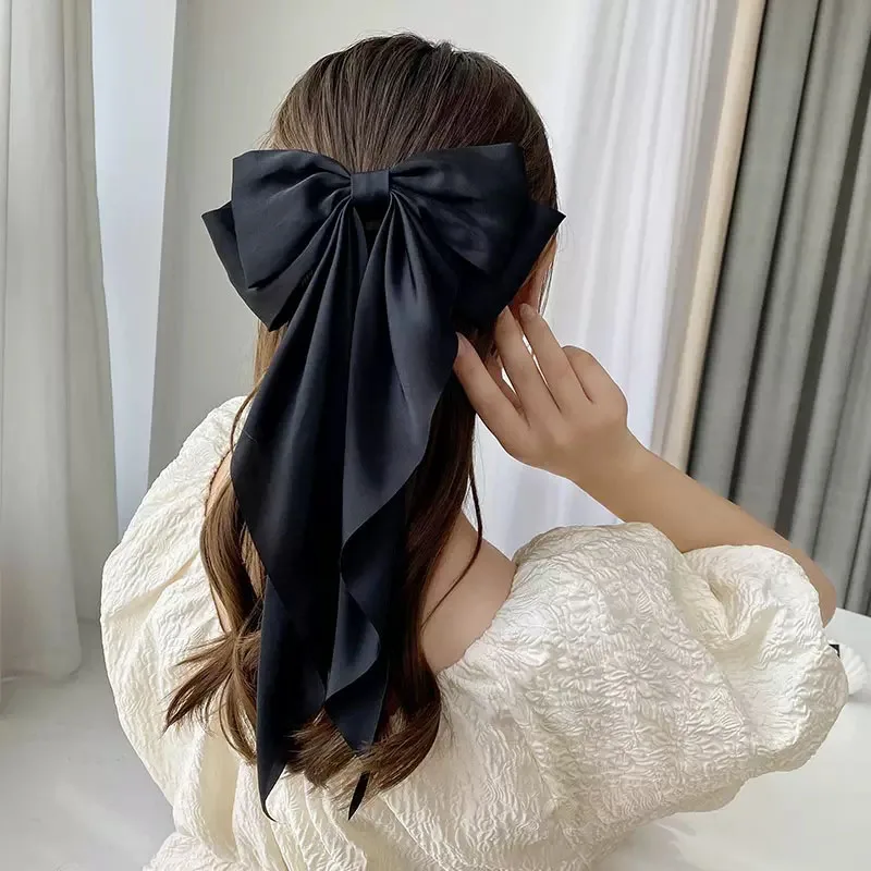 Lazo Grande: Fascinante Pinza Elegante Para El Pelo De Mujer Lazo Grande: Fascinante Pinza Elegante Para El Pelo De Mujer